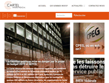 Tablet Screenshot of cartel-ge.ch